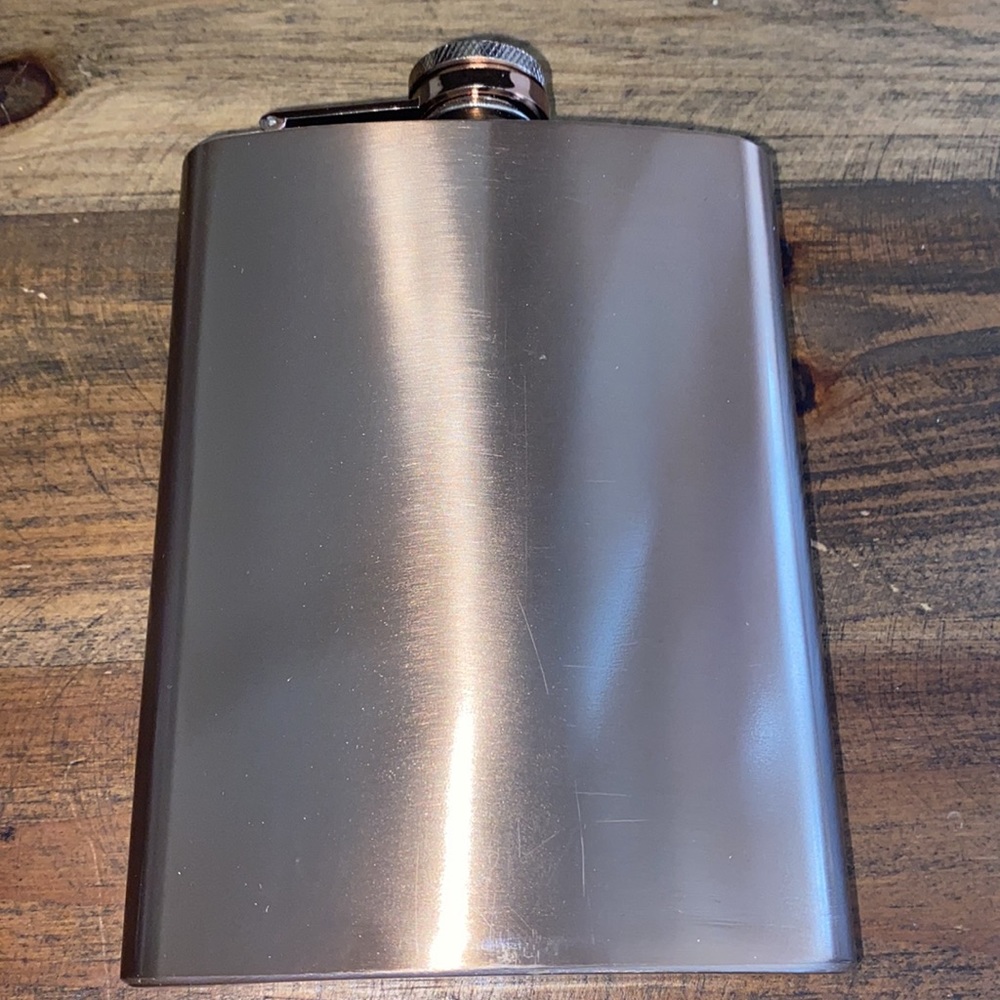 Rose Gold Flask - Picture 2 of 2